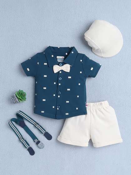 BUMZEE Boys Pure Cotton Clothing Set