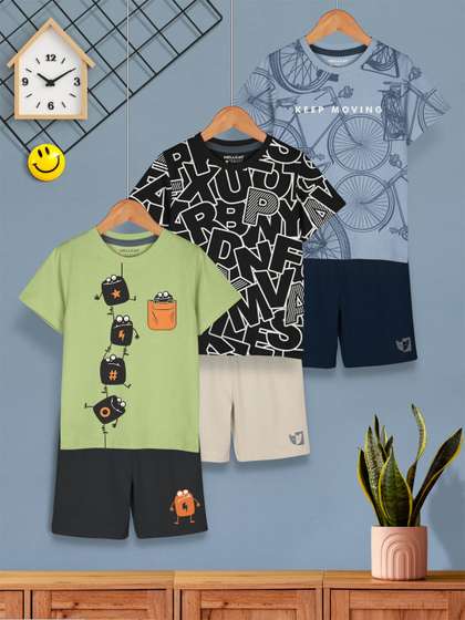 HELLCAT Boys Pack Of 3 Clothing Set