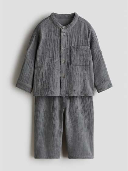 H&M 2-Piece Cotton Muslin Set
