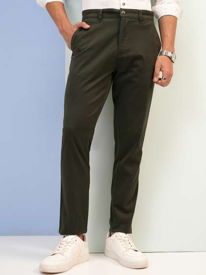 HIGHLANDER Soft Feel Twill Chino Trousers