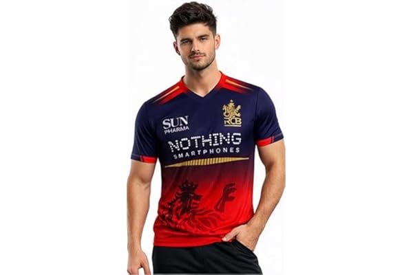 Rcbb New Jersey 2026 for (Men and Boys)