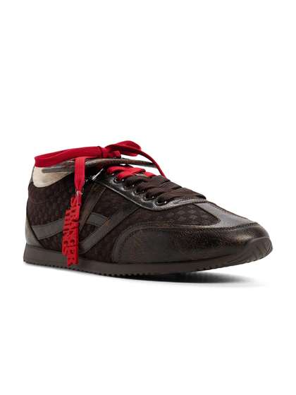ALDO Men Textured Lace-Ups Leather Sneakers