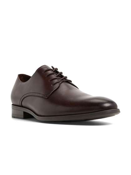 ALDO Men Textured Leather Formal Derbys
