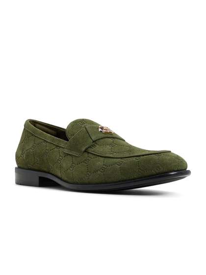 ALDO Men Textured Leather Loafers